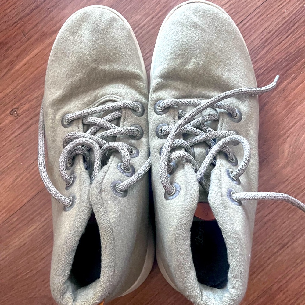 Allbirds Kids Shoes - Green and White